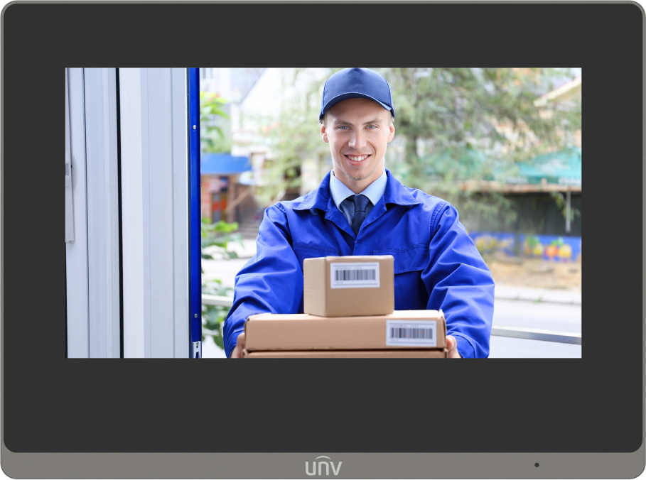 OEI-372S-H-W - 7" IP vnútorná jednotka videovrátnika Uniview