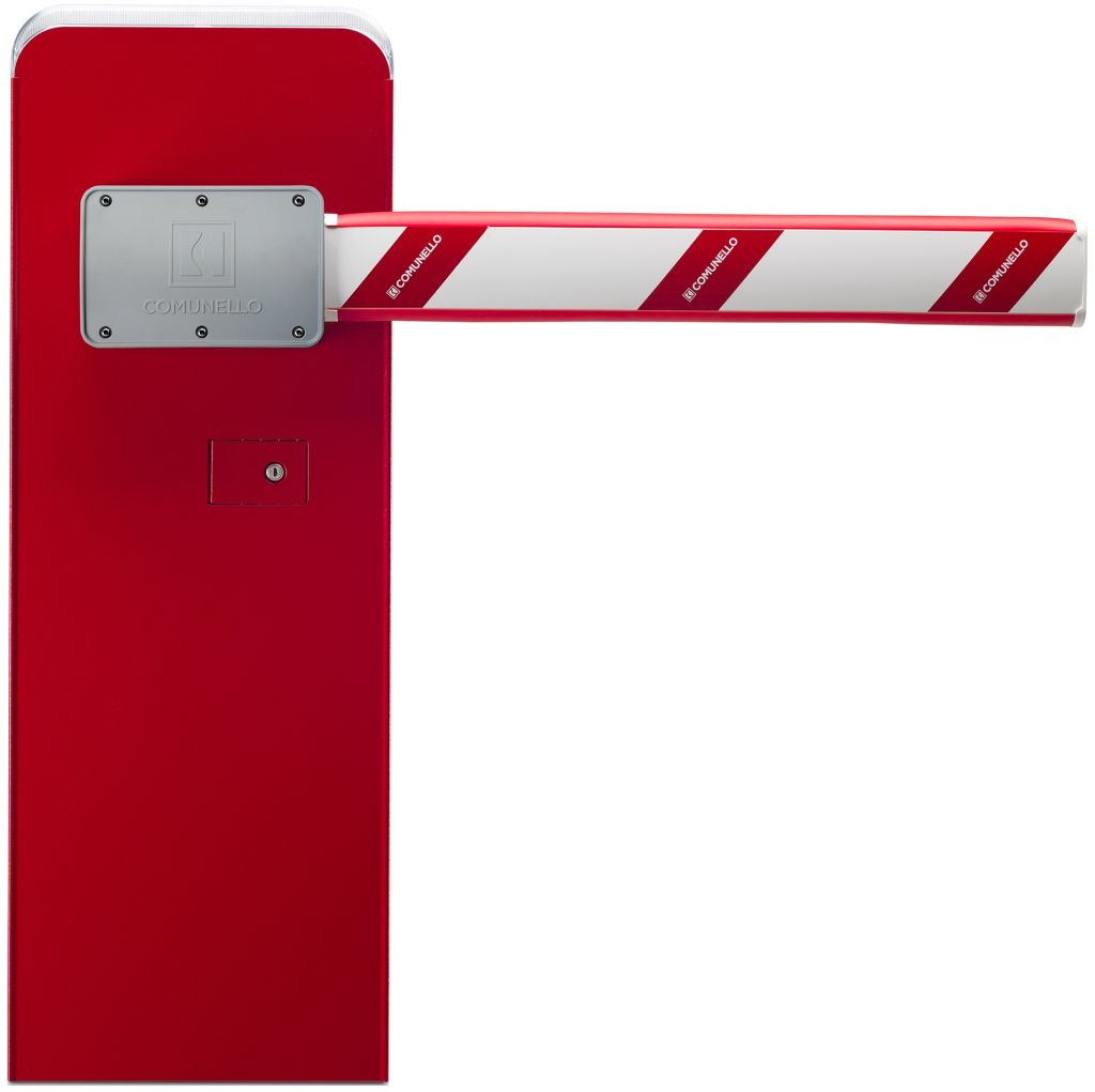 KIT LIMIT 600 6m RGB RED - súprava automatickej závory COMUNELLO s RGB signalizáciou, červená farba, 6m rameno