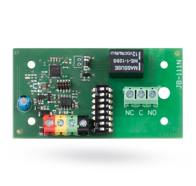 JB-111N - zbernicový modul signálového relé NO/NC