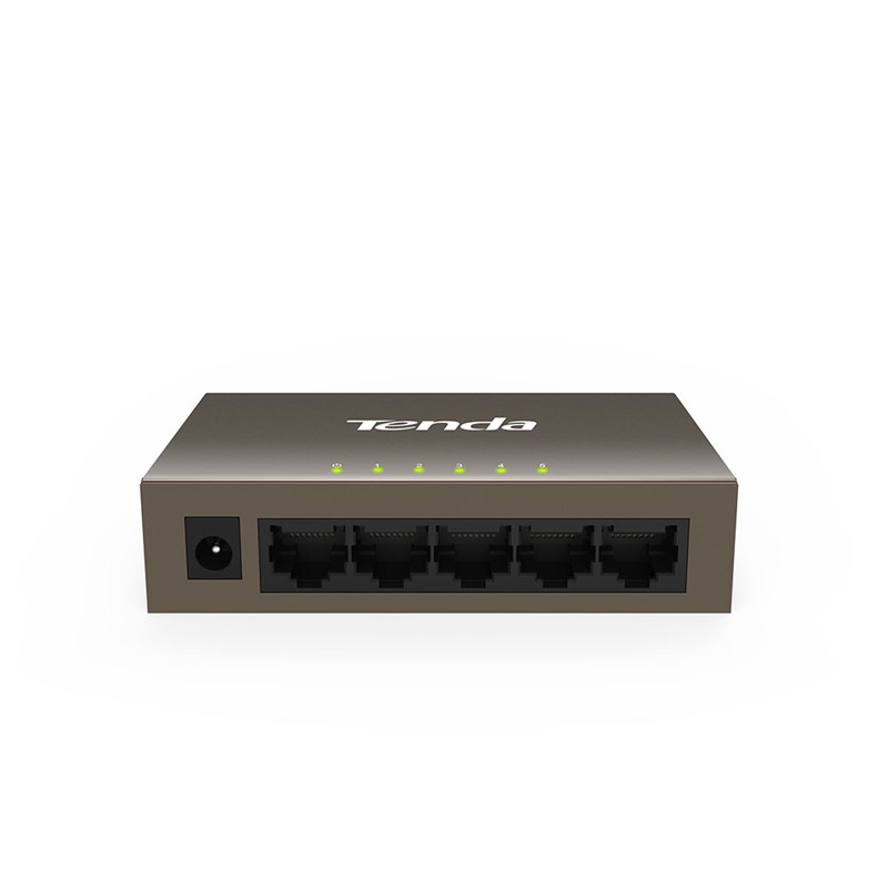 Switch Tenda TEF1005D, 5 portov 10/100Mbps, kov, desktop