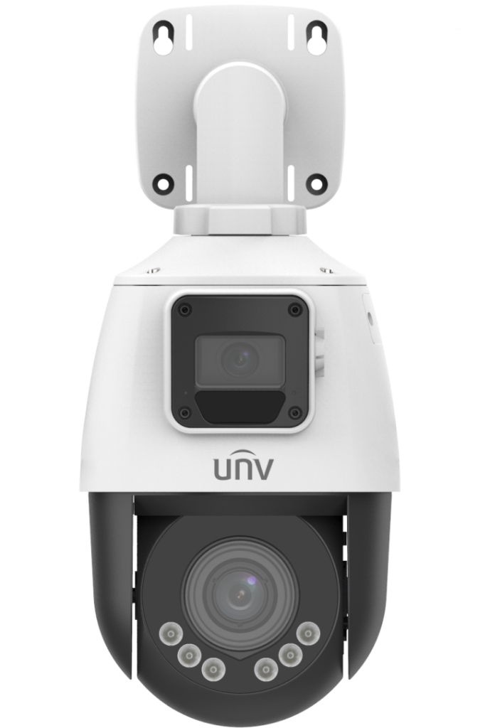 IPC9312LFW-AF28-2X4 - 2MPx duálna IP PTZ kamera Uniview, 2.8mm / 102°  +  2.8~12mm / 107°~30.6°