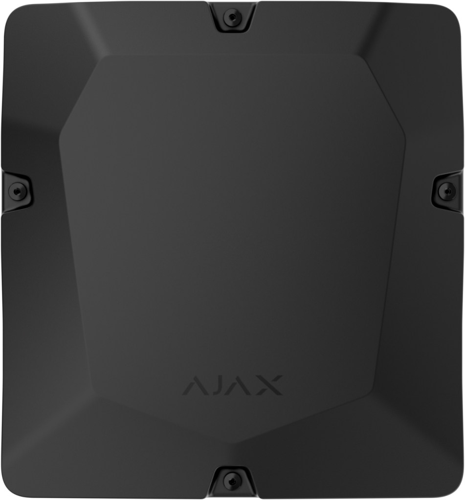 SUPERIOR CASE D (430) BLACK FIBRA - inštalačná krabica pre 8 modulov a 2x 18Ah akumulátor AJAX