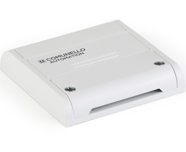 AC-950 - inteligentná riadiaca jednotka pre bránové systémy COMUNELLO a bránové systémy iných výrobcov, WIFI, rádio 433MHz, 2 vstupy + 2 výstupy