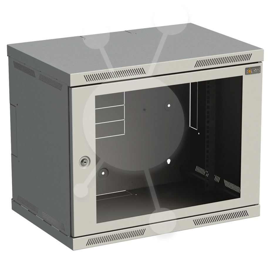 Rack 9U 400 SENSA Solarix - dátový rozvádzač 19