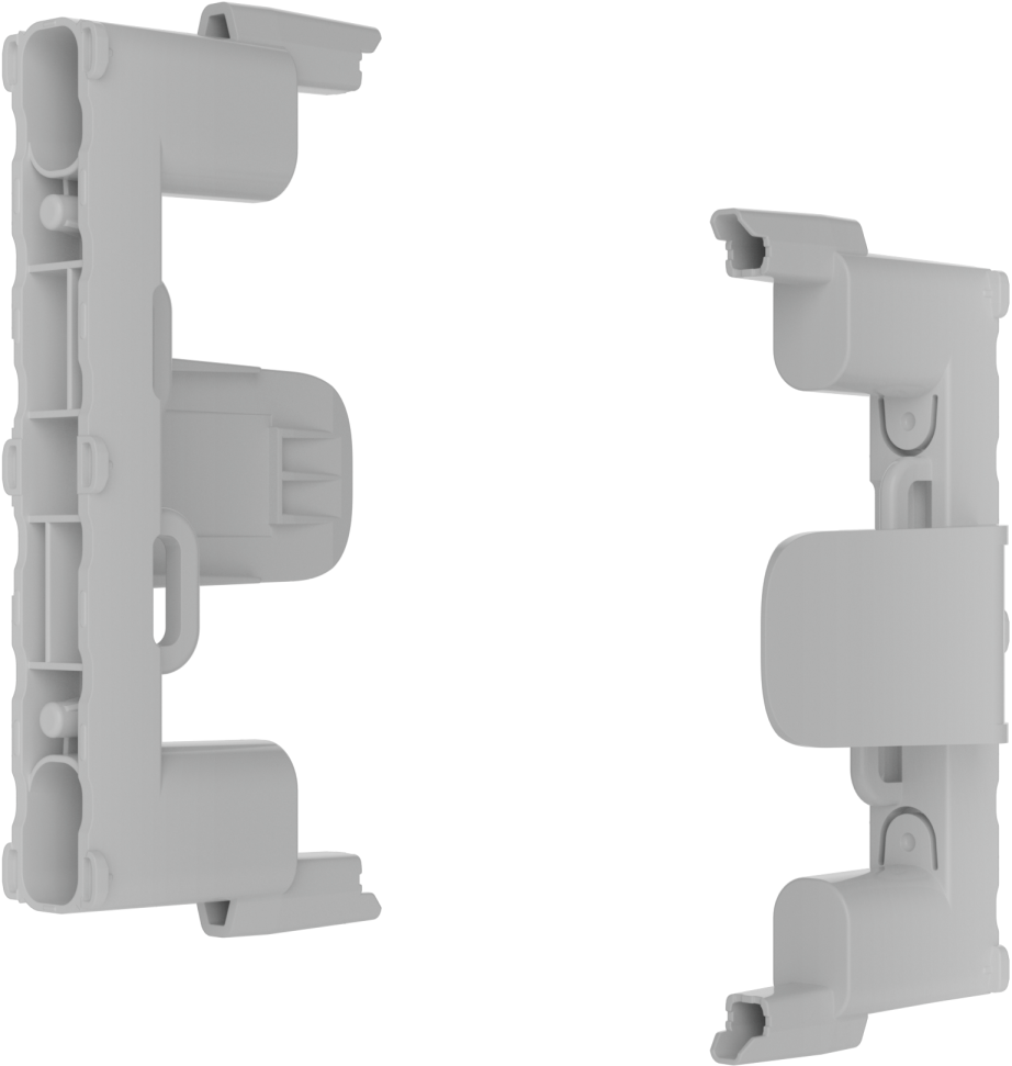 SUPERIOR MODULEHOLDER (TYPE B) WHITE FIBRA - držiak ústredne Hub Hybrid do inštalačnej krabice AJAX