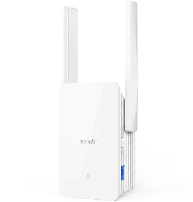 WiFi 6 extender Tenda A27 AX1800, 1775Mbps (574Mbps@2.4GHz + 1201Mbps@5GHz), Gigabit LAN, 2x 5dBi anténa