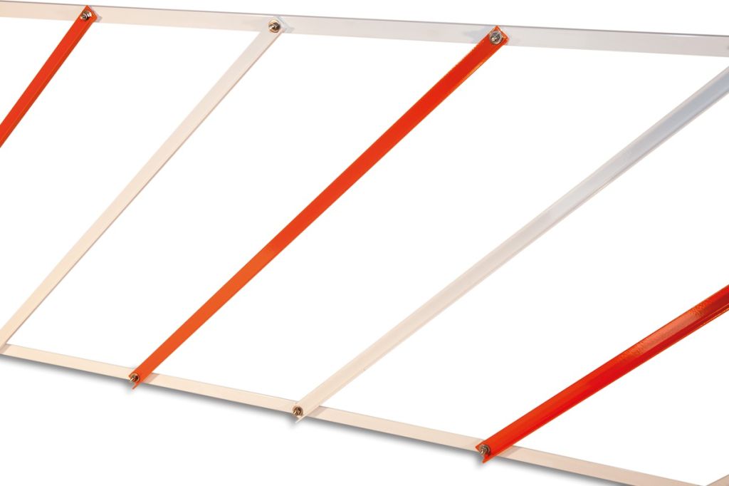 AC-590 - hliníkový záves pre závory COMUNELLO, 2m x 0.5m