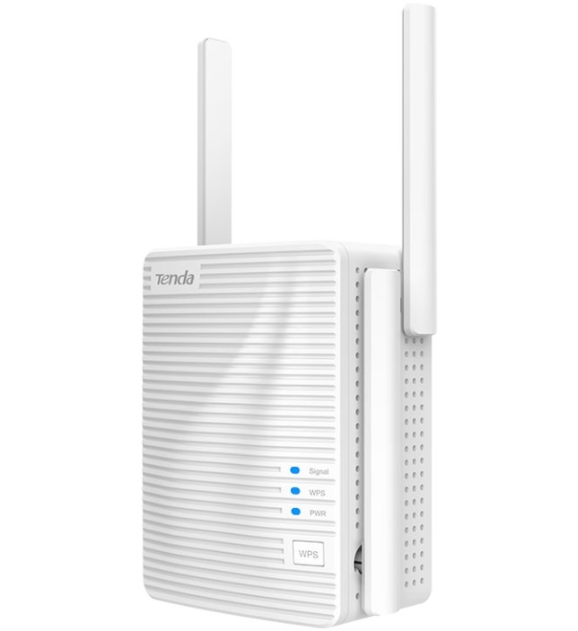 WiFi extender Tenda A21 AC2100, 2034Mbps (300Mbps@2.4GHz + 1734Mbps@5GHz), Gigabit LAN, 4x 3dBi anténa