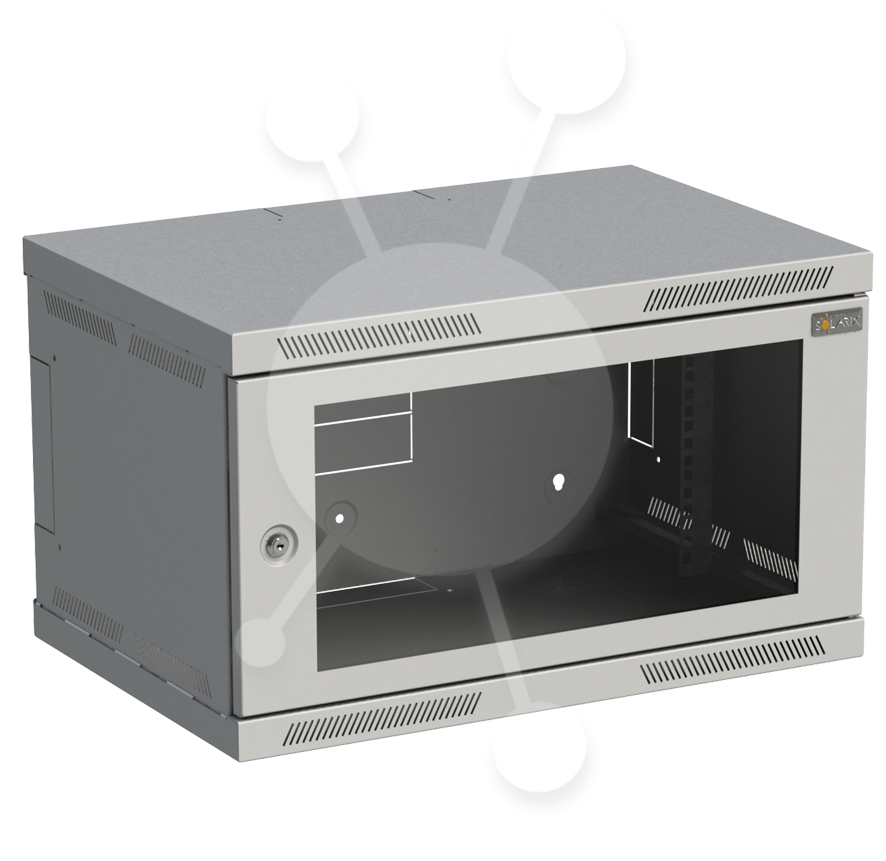 Rack 6U 400 SENSA Solarix - dátový rozvádzač 19