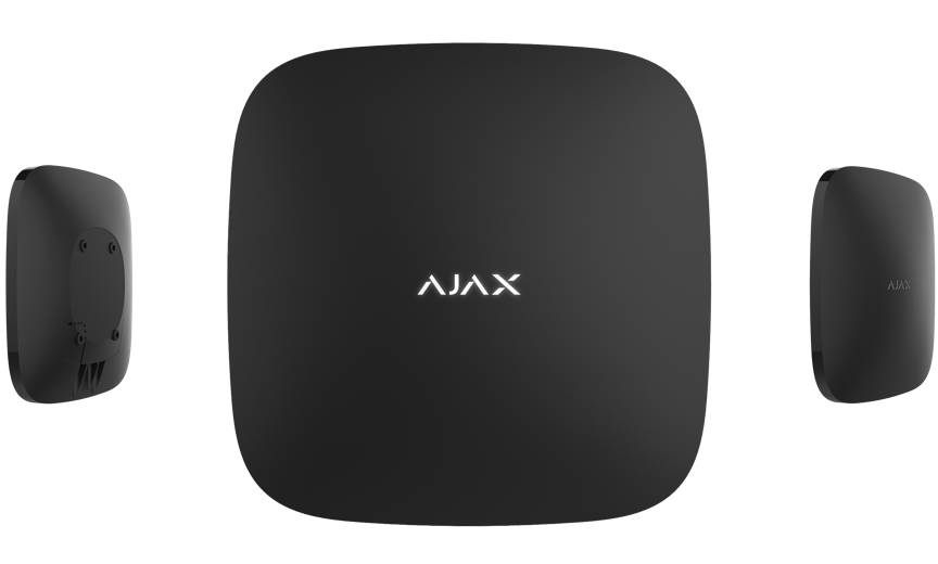 REX 2 BLACK JEWELLER BASELINE - bezdrôtový opakovač signálu AJAX Jeweller, ethernet, prenos fotoverifikácie