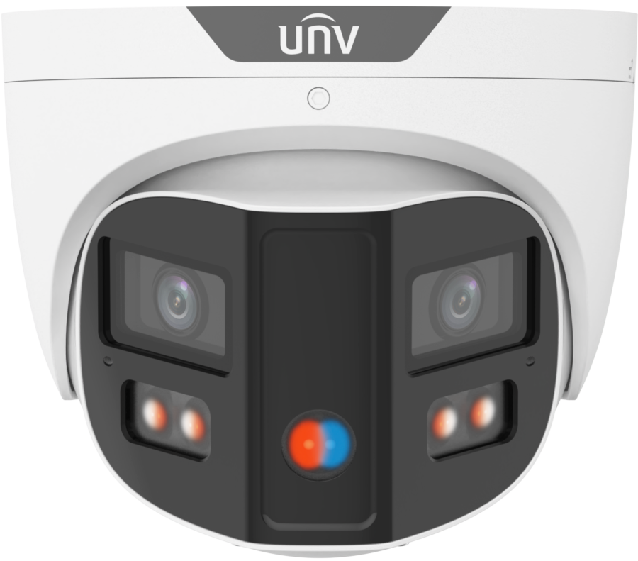 IPC3K28SE-ADF28KMC-DL-I0 - 8MPx IP kamera Uniview, 2x 2.8mm / 180°