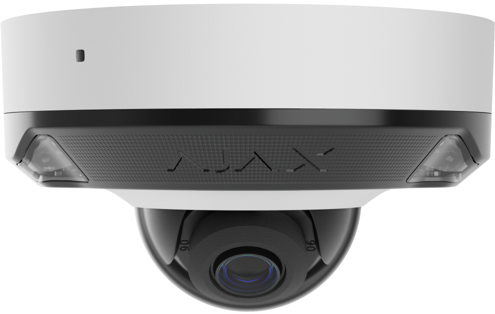 DOMECAM MINI HL (5MP/2.8mm) WHITE - 5MPx IP kamera AJAX 2.8mm 110° HybridLight