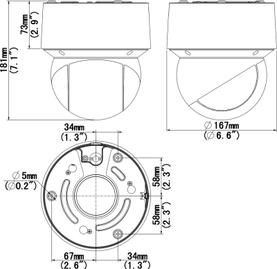 IPC6434LR-X16-VG1 - 4MPx IP PTZ kamera Uniview, 16x zoom, 5.5~88mm / 51°~3.5°