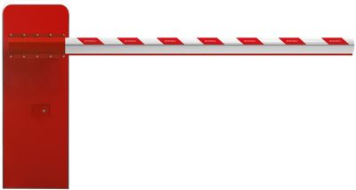 KIT LIMIT 800 8m RGB RED - súprava automatickej závory COMUNELLO s RGB signalizáciou, červená farba, 8m rameno
