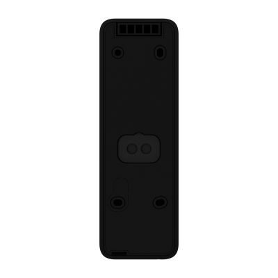 SUPERIOR KEYPAD OUTDOOR BLACK FIBRA - zbernicová vonkajšia klávesnica AJAX s RFID čítačkou