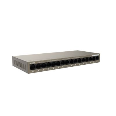 Switch Tenda TEG1016M, 16 portov Gigabit ethernet, kov, desktop