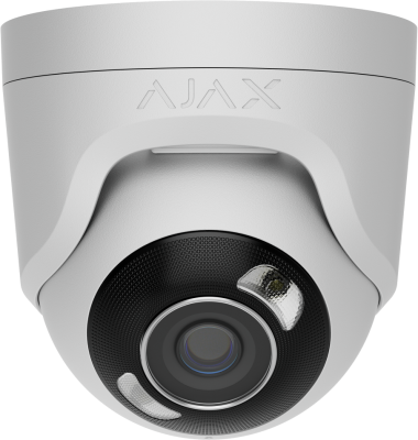 TURRETCAM HL (5MP/4mm) WHITE - 5MPx IP kamera AJAX 4mm 85°