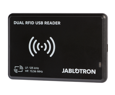 JA-191T - duálna USB čítačka RFID a MIFARE kariet a čipov pre PC