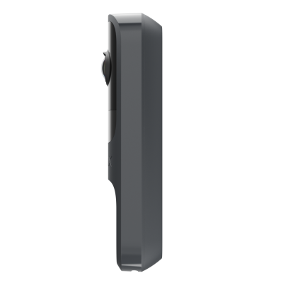 DOORBELL GRAPHITE - 4MPx videozvonček s AI a PIR detektorom AJAX 155°