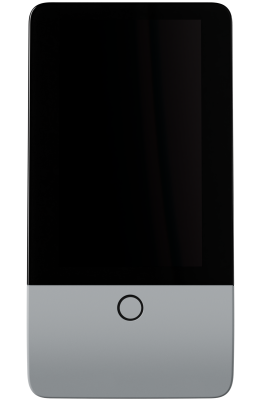 JA-116E-GR - Zbernicová dotyková klávesnica s RFID čítačkou - šedá