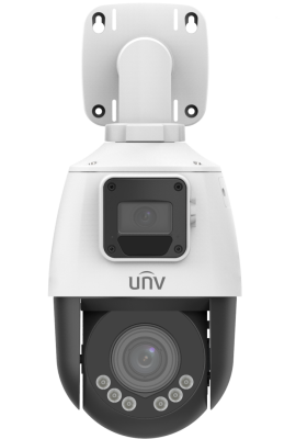 IPC9312LFW-AF28-2X4 - 2MPx duálna IP PTZ kamera Uniview, 2.8mm / 102°  +  2.8~12mm / 107°~30.6°