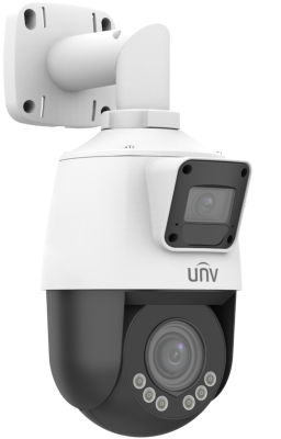 IPC9312LFW-AF28-2X4 - 2MPx duálna IP PTZ kamera Uniview, 2.8mm / 102°  +  2.8~12mm / 107°~30.6°