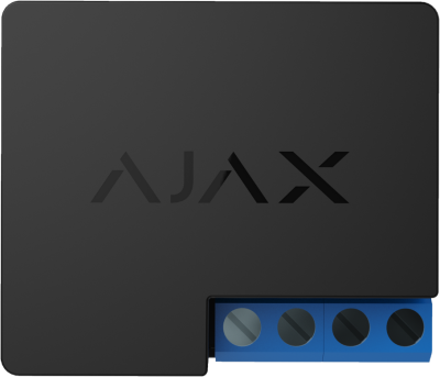 WALLSWITCH BLACK JEWELLER BASELINE - bezdrôtové silové relé AJAX s napájaním 110/230V AC