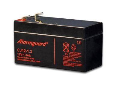 SA214-1.3 - Záložný olovený akumulátor Alarmguard 12V / 1.3Ah