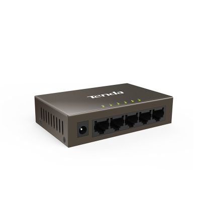 Switch Tenda TEF1005D, 5 portov 10/100Mbps, kov, desktop