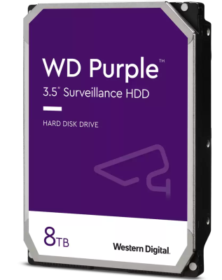 8TB WD Purple Surveillance HDD 24/7 / WD84PURZ