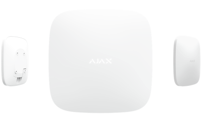 REX 2 WHITE JEWELLER BASELINE - bezdrôtový opakovač signálu AJAX Jeweller, ethernet, prenos fotoverifikácie