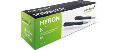 HYRON KIT 500/24V - súprava pre teleskopické ovládanie dvojkrídlovej brány COMUNELLO, maximálna šírka ramena 5m