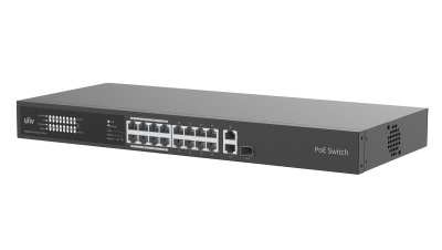 NSW2020-16T1GT1GC-POE-IN - PoE switch Uniview 16+2
