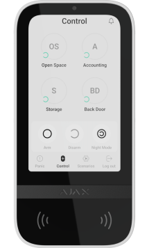 Klávesnice AJAX SYSTEMS
