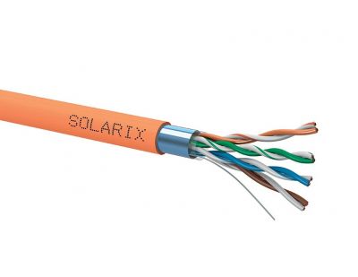 Kábel CAT5E FTP LSOHFR B2ca Solarix, 500m cievka