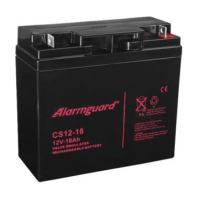 CS12-18 - Záložný olovený akumulátor Alarmguard 12V / 18Ah