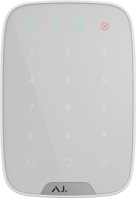 KEYPAD WHITE JEWELLER BASELINE - bezdrôtová klávesnica AJAX