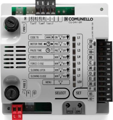 KIT BORDER 400 4m - súprava automatickej závory COMUNELLO, oranžová farba, 4m rameno
