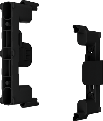 SUPERIOR MODULEHOLDER (TYPE B) BLACK FIBRA - držiak ústredne Hub Hybrid do inštalačnej krabice AJAX
