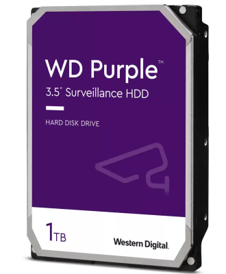 1TB WD Purple Surveillance HDD 24/7 / WD11PURZ