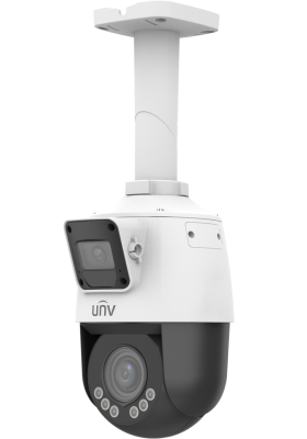 IPC9312LFW-AF28-2X4 - 2MPx duálna IP PTZ kamera Uniview, 2.8mm / 102°  +  2.8~12mm / 107°~30.6°