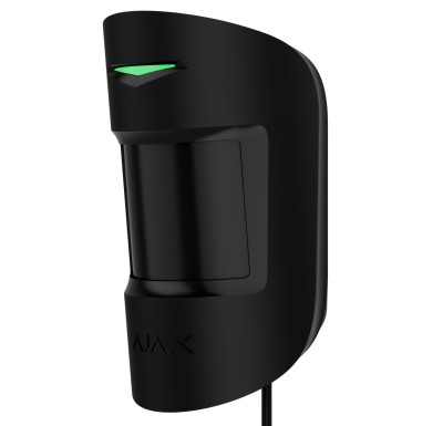SUPERIOR MOTIONPROTECT BLACK FIBRA - zbernicový PIR detektor pohybu AJAX