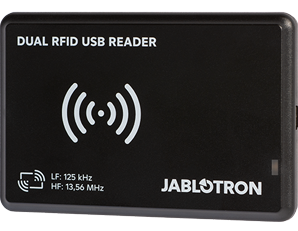 USB čítačky pre učenie ovládacích čipov a kariet JABLOTRON ALARMS