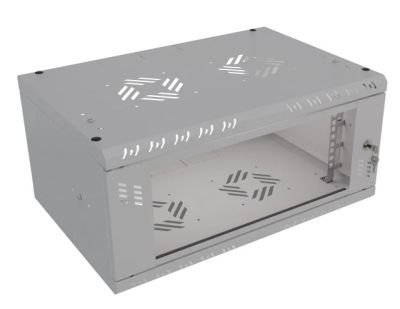 Rack 4U S-RC19-4U-350GG Stalflex - dátový rozvádzač 19" s hĺbkou 350mm