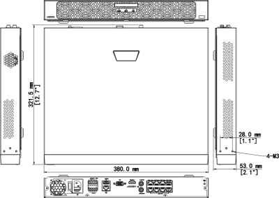 NVR502-16B-P16-IQ - Uniview 16-kanálový sieťový NVR videorekordér