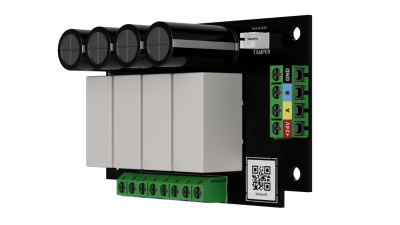 SUPERIOR MULTIRELAY FIBRA - zbernicové 4-kanálové relé AJAX, 230V AC, 10A / 30V DC, 5A