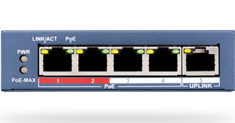 JI-114Z - PoE switch 4+1