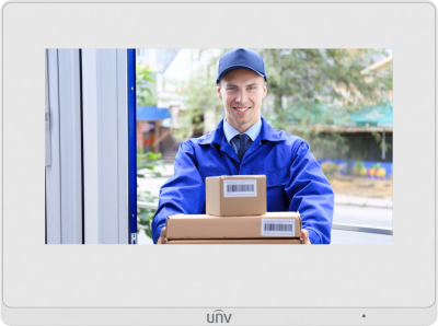 OEI-372S-H-W-Z - 7" IP vnútorná jednotka videovrátnika Uniview