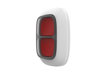 DOUBLEBUTTON WHITE JEWELLER BASELINE - bezdrôtové tiesňové 2-tlačidlo AJAX Jeweller