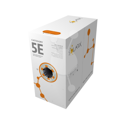 Kábel CAT5E FTP PE Solarix, 305m box